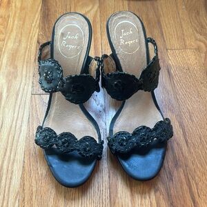 Jack Rogers Luccia Wedge Black 7